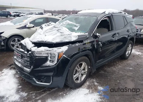 2022 GMC Terrain Fwd Sle from USA, damaged, VIN 3GKALMEV0NL277642